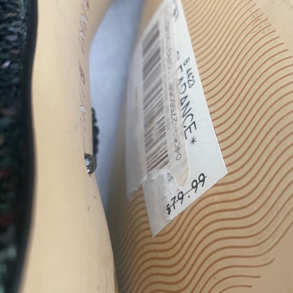 Gianni Bini Sparkling Green Sequin Mules - Picture 6 of 6